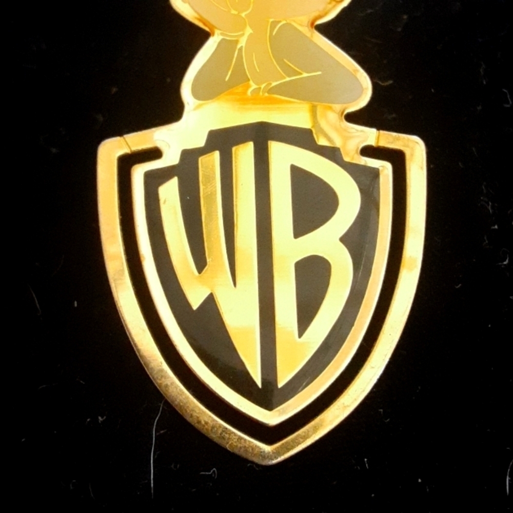 Warner Bros Bugs Bunny Gold Tone Bookmark - Picture 2 of 5